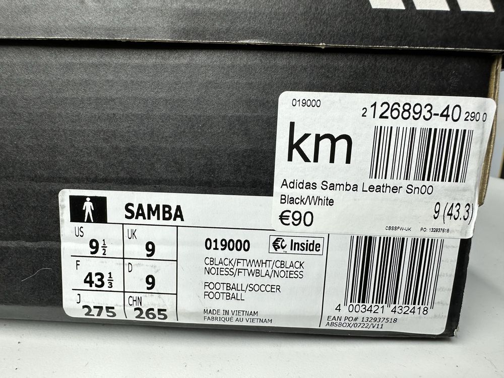 Оригінал! Нові в коробці кросівки adidas SAMBA 42-44.5 розміри