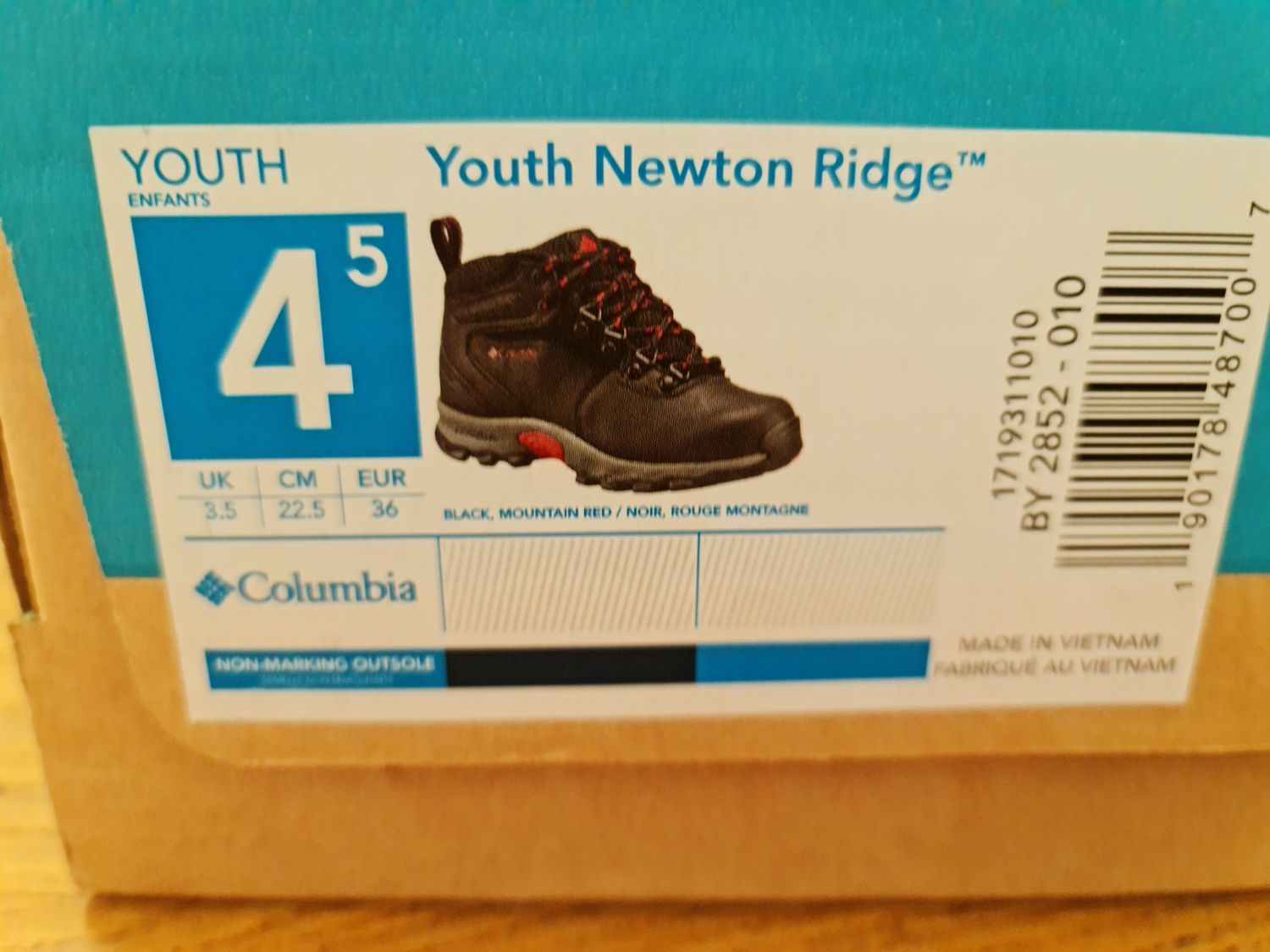 Columbia Коламбия термо-ботинки для мальчика р 36