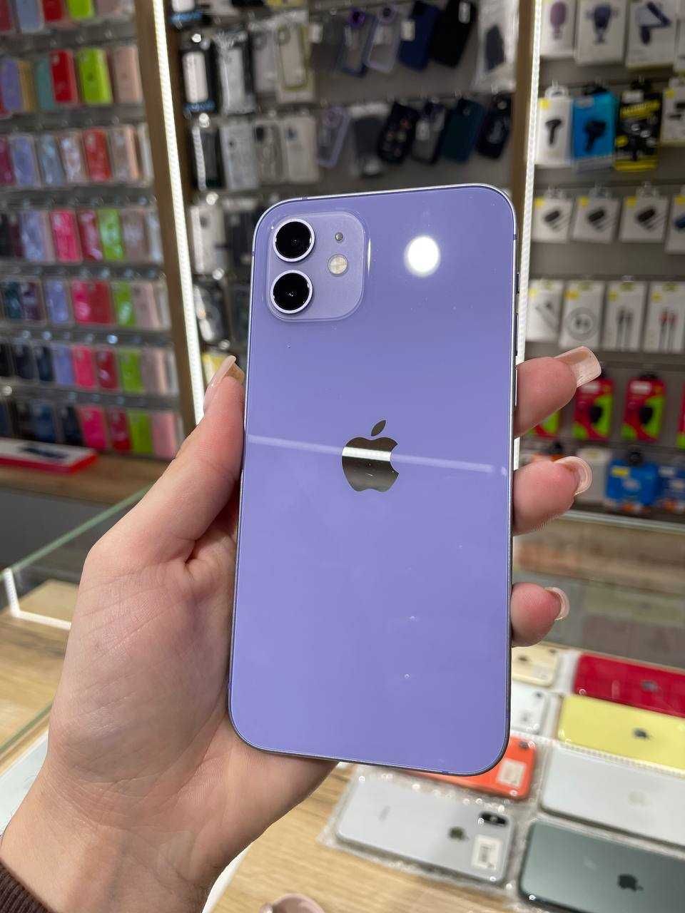 iPhone 12 64GB |Purple|100% |Гарантія