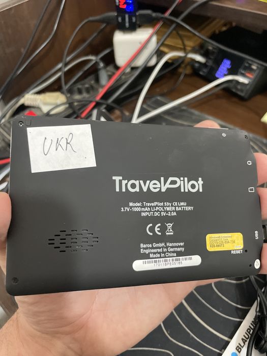 GPS навігатор BLAUPUNKT 4.3 5” карти Європи Украіни для Фури-Авто 2025
