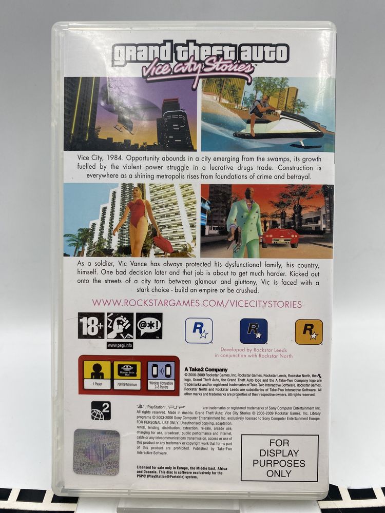 GTA Vice City Stories PSP Gwarancja