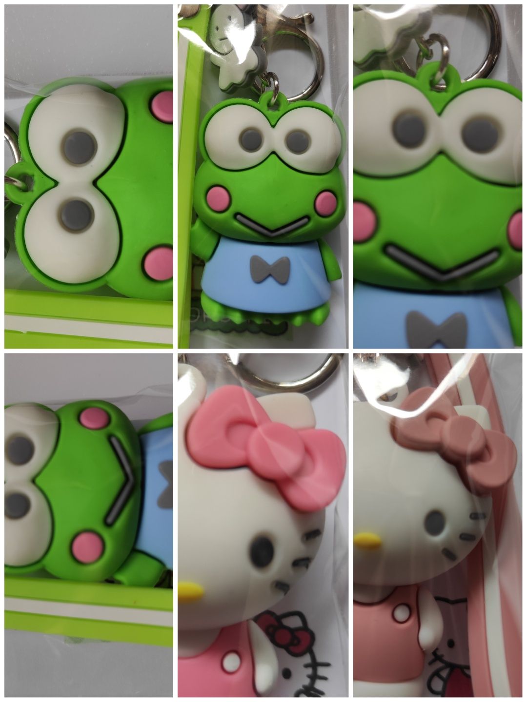 Porta chaves Hello Kitty Melody Cinnamoroll Keroppi