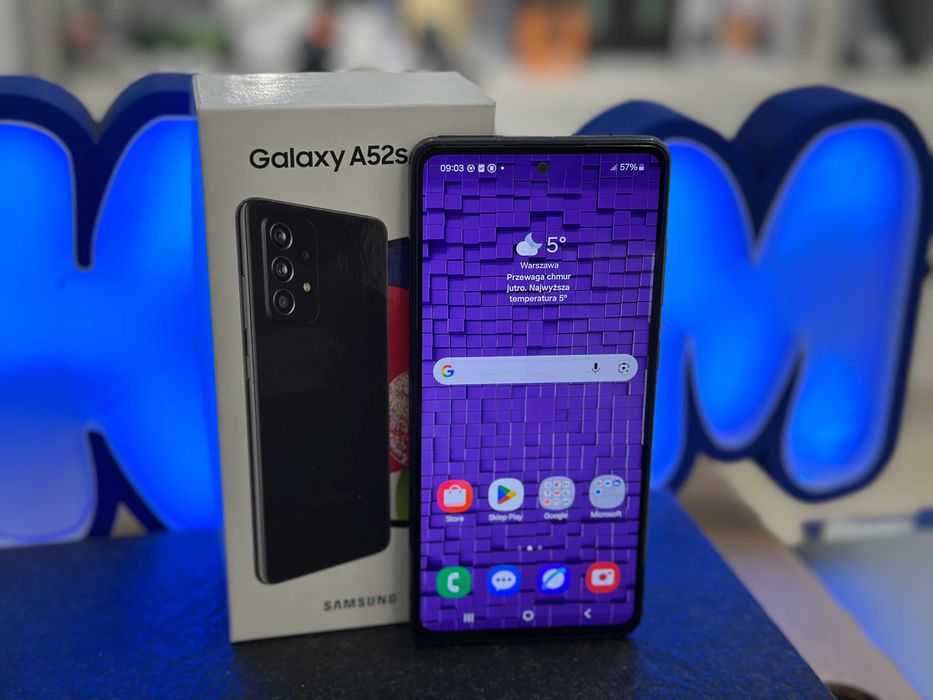 Smartfon Samsung Galaxy A52s 6/128GB Black / RATY
