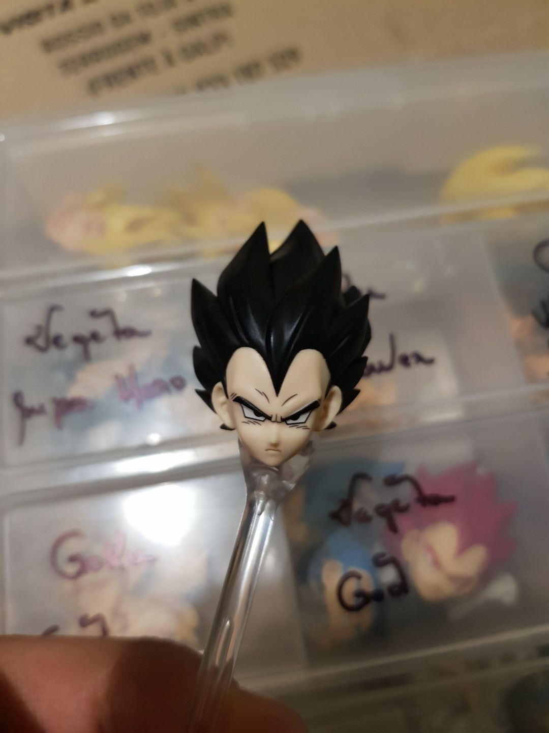 Sh figuarts Cabeças Vegeta