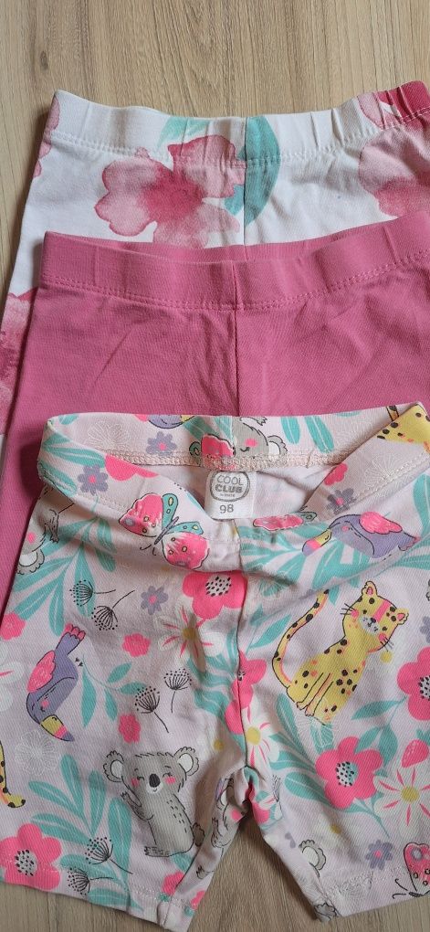 Legginsy spodenki kolarki 3 szt. Cool Club r.98