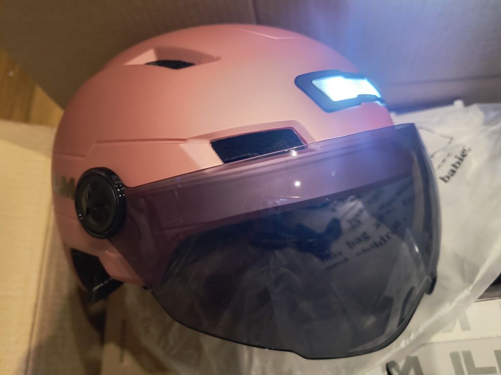 Kask ILM Damski róż