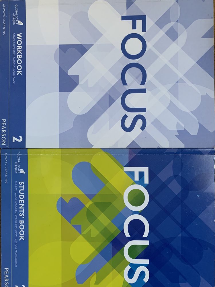 Focus 2, workbook+students’ book