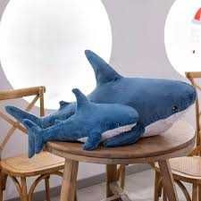 Гігантська м'яка іграшка акула, Іграшка акула 150см! Трендова акула