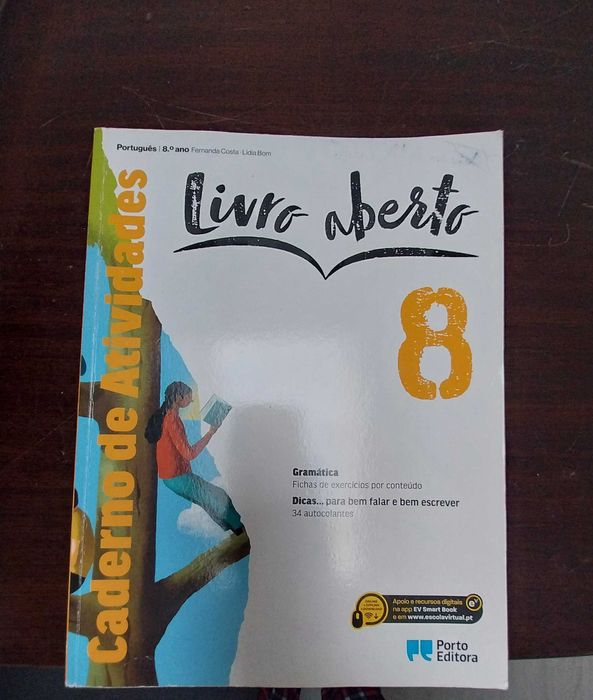 Manual e Caderno de Atividades Livro Aberto 8