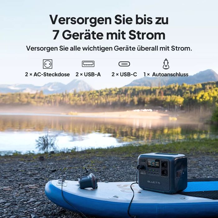 Новая зарядная станция Bluetti AC70