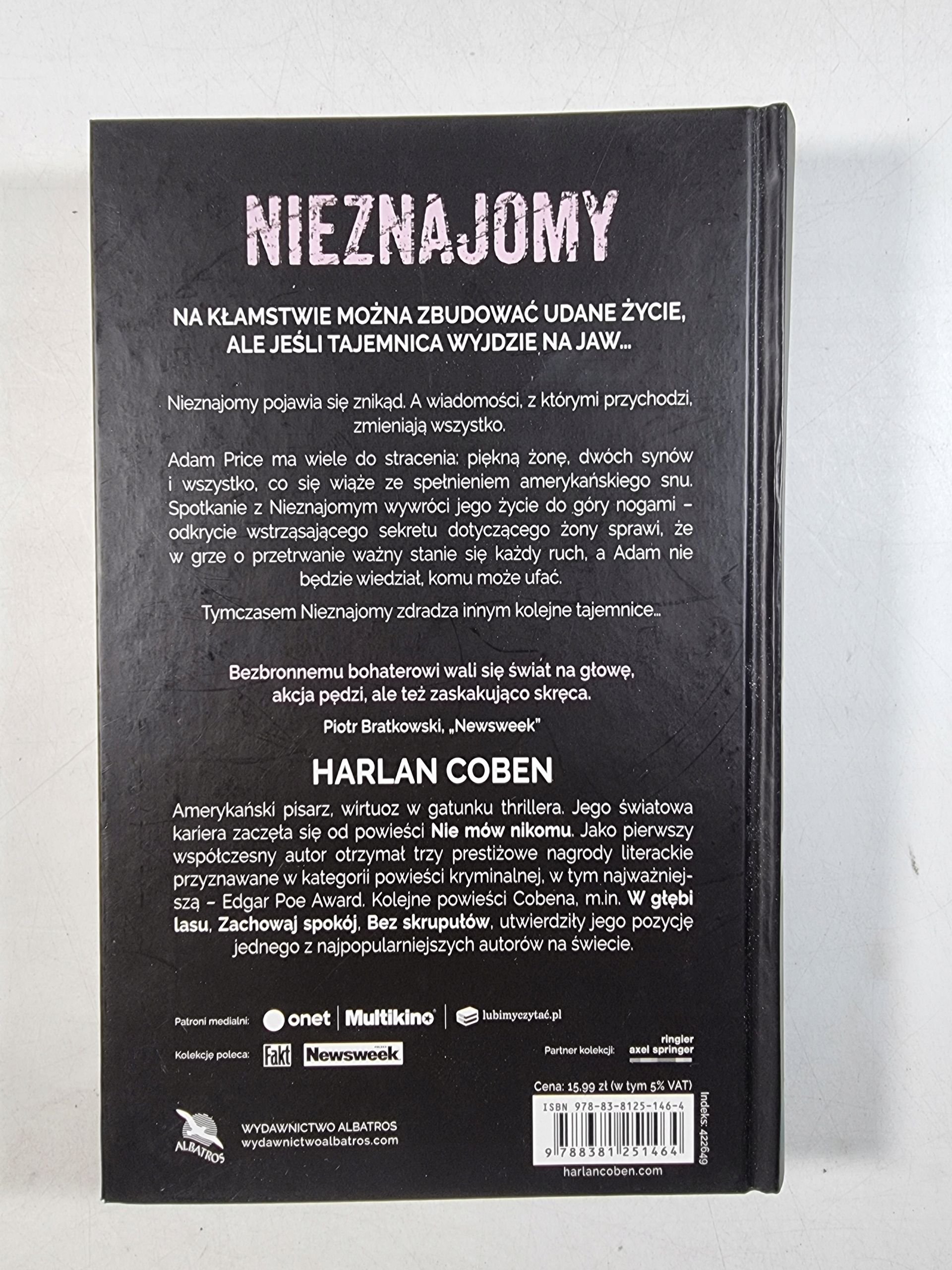 Nieznajomy / W Labiryncie Kłamstw Tom 10 / Harlan Coben