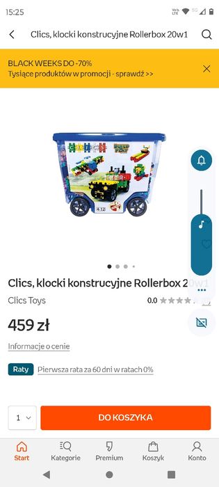 Klocki clicstoys
