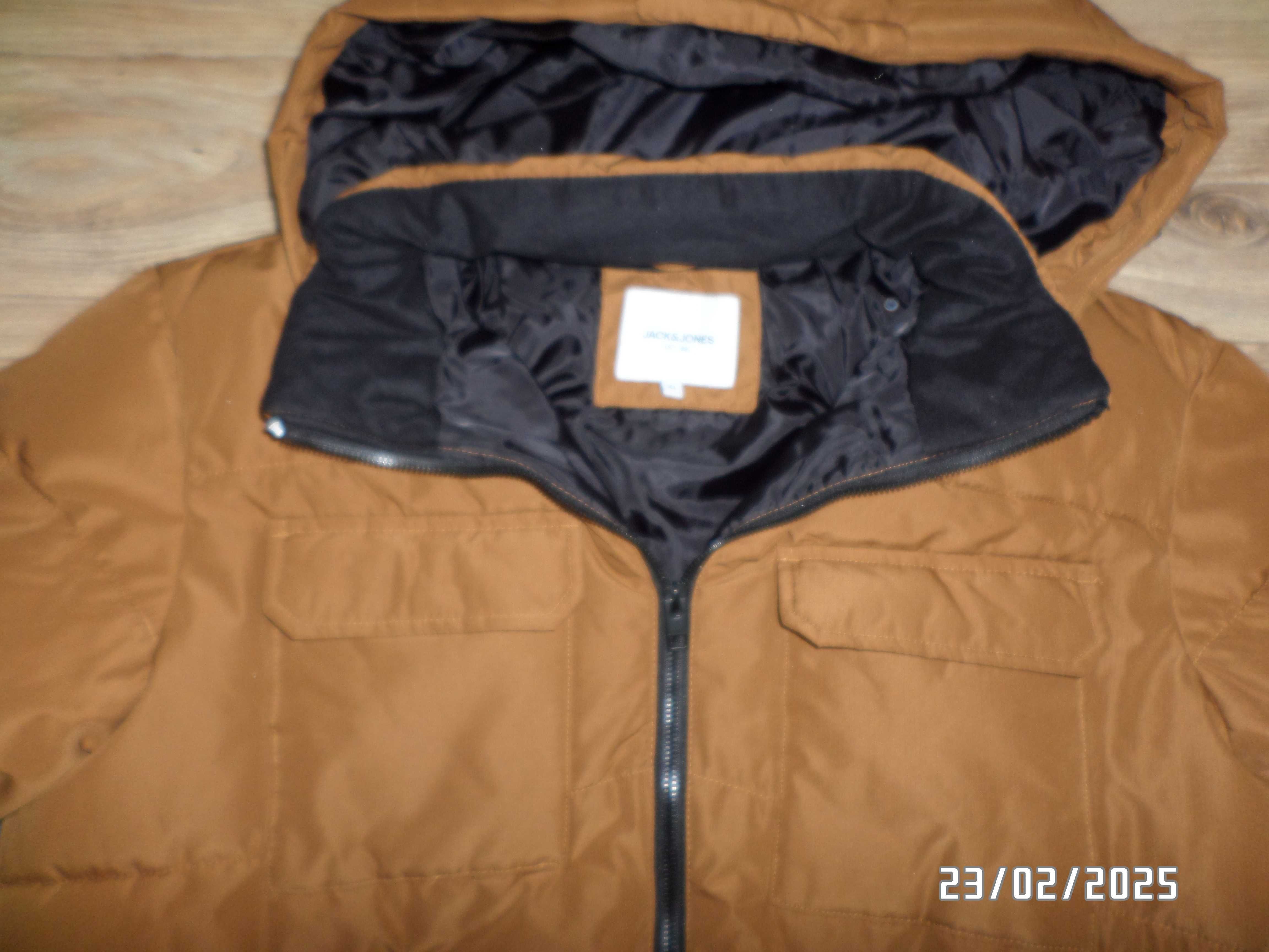 zimowa firmowa męska kurtka-JACK&JONES-XL