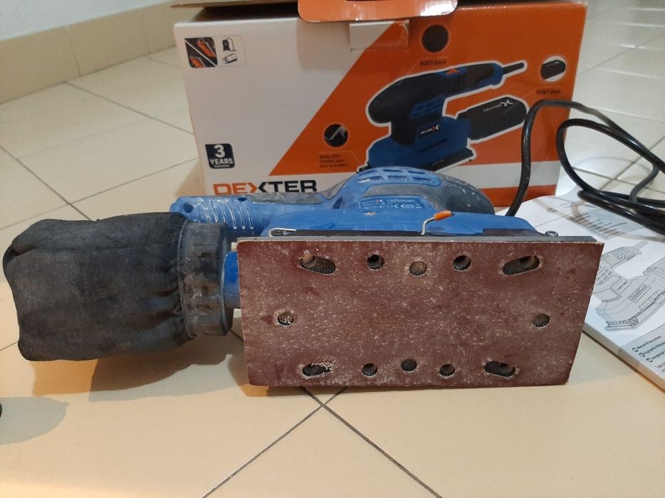 lixadeira / lixadora Dexter 200w 93x185 mm