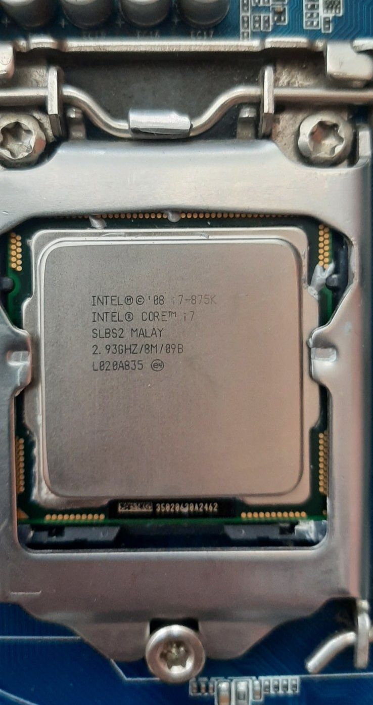 Gigabyte GA-P55-UD3L+Core i7 875K+ GOODRAM DDR3 2gb×4(8gb)