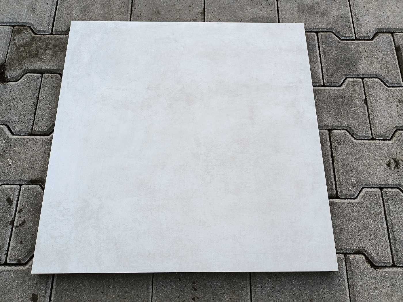 Płytki tarasowo/balkonowe Gres matowy 60x60 2cm Concrete White Gat.1