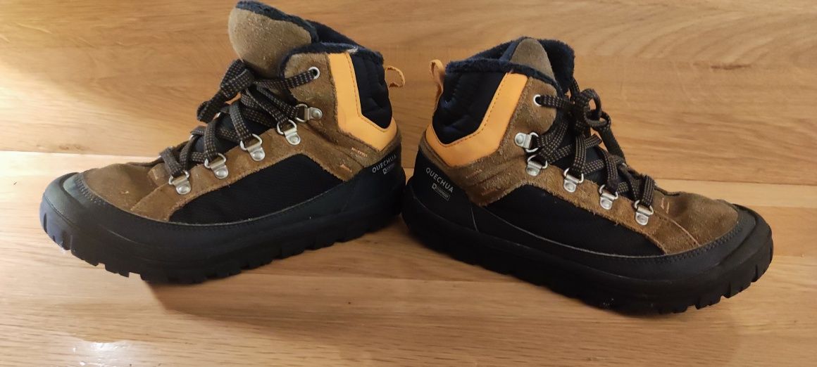 Buty zimowe dziecięce, Quechua, rozmiar 33