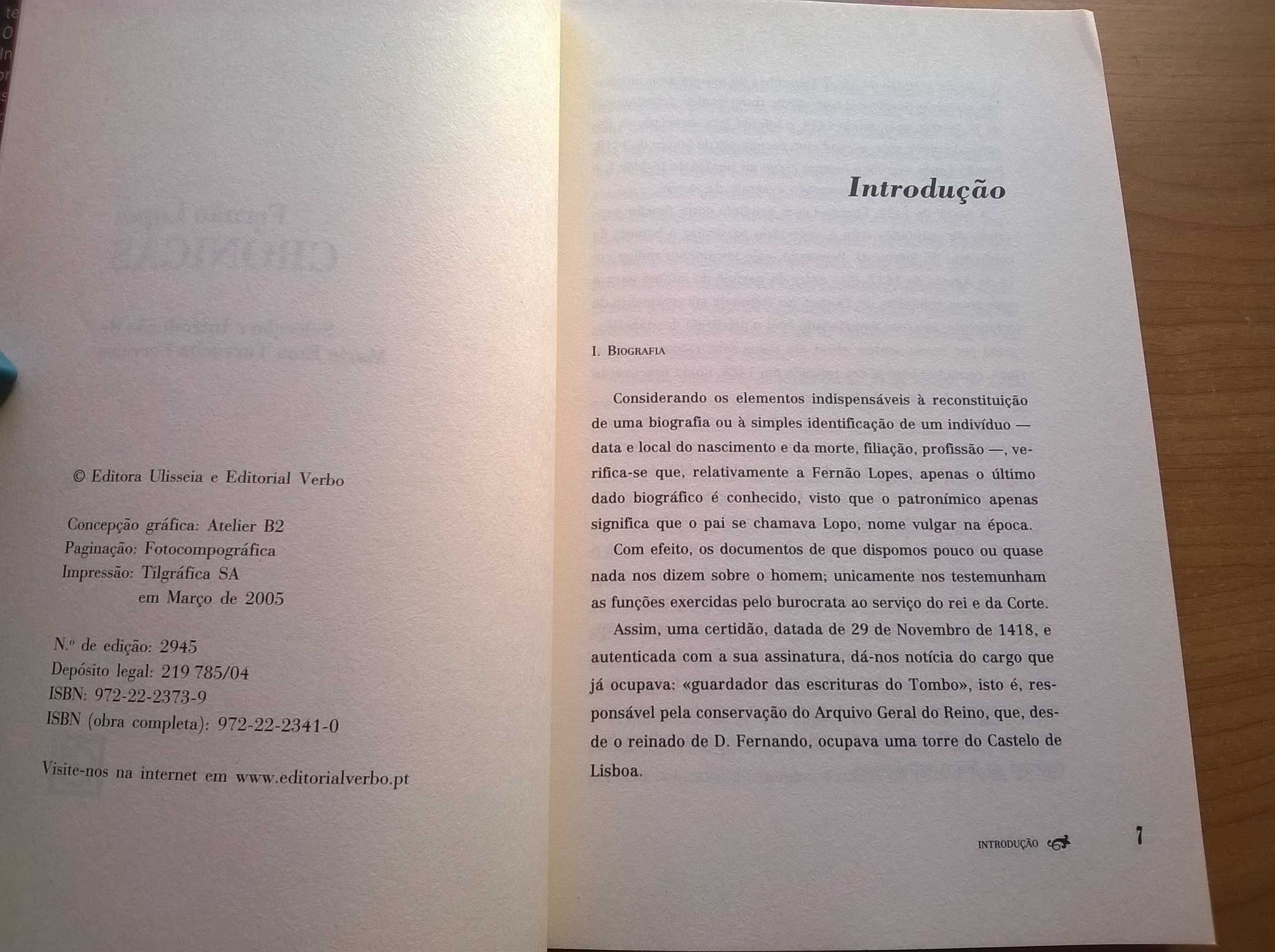 CRÓNICAS - Fernão Lopes