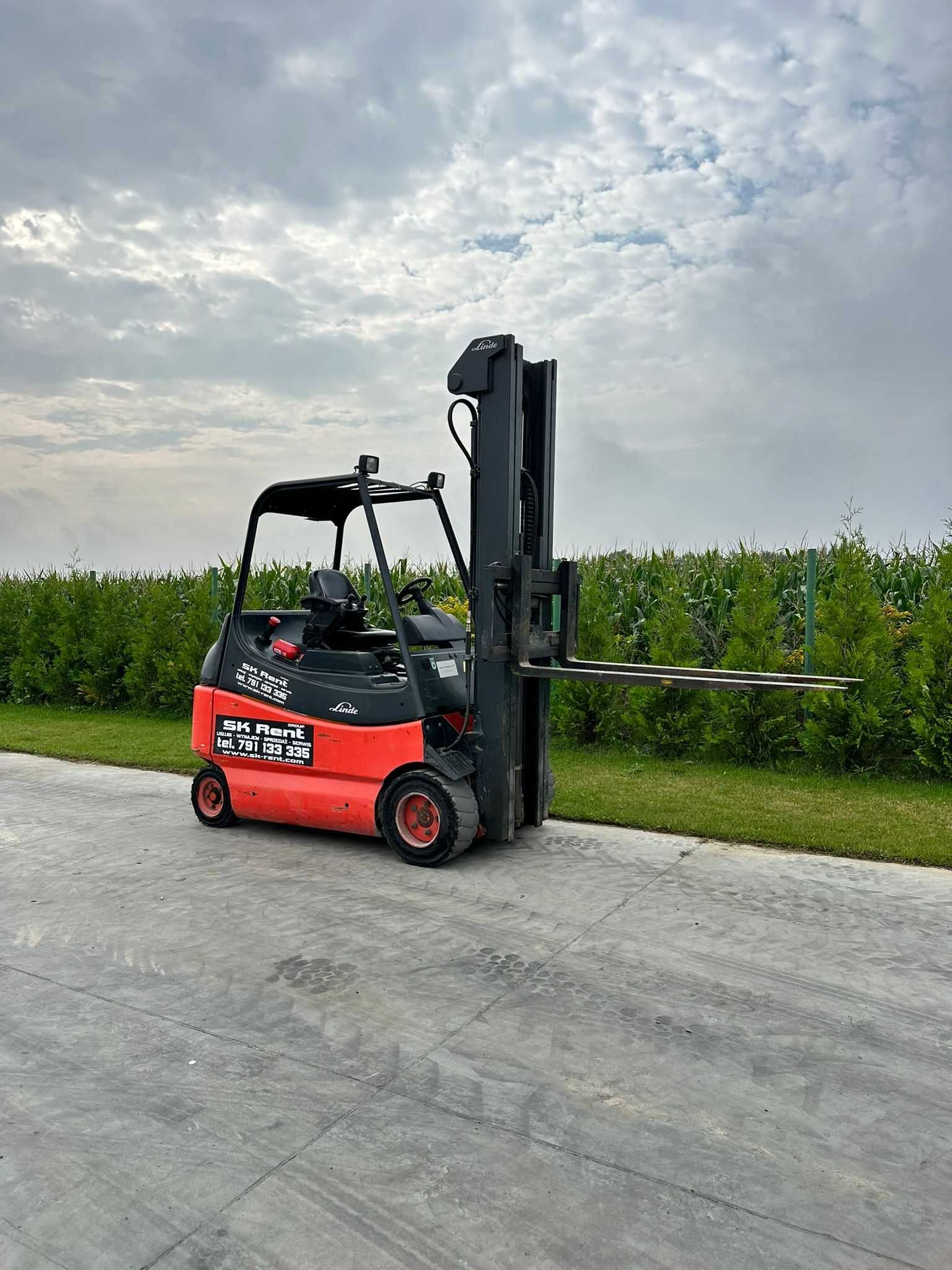 Wózek Widłowy Widlak Linde E30 Toyota Jungheinrich Heli  NOWE BATERIE