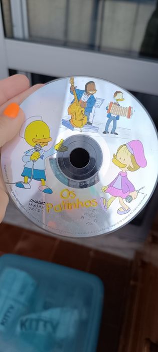 4 CDs infantis. Usados. Não têm as caixas originais