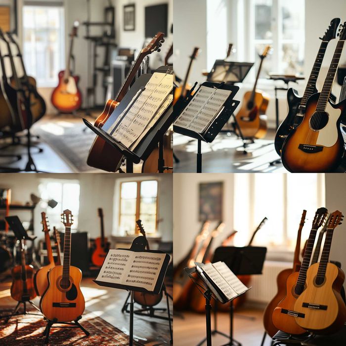 Nauka gry na gitarze klasycznej, akustycznej i elektrycznej