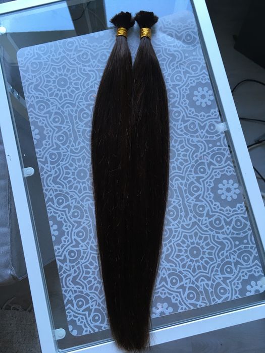 Włosy zagęszczanie przedłużanie czarne kitki długie kucyk keratyna