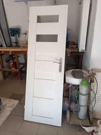 Drzwi łazienkowe 60cm biale