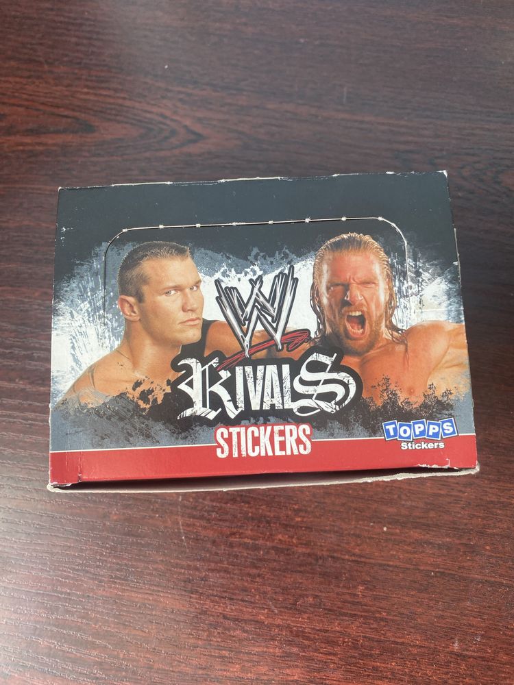 Реслинг WWE блок 50 пакетов topps panini