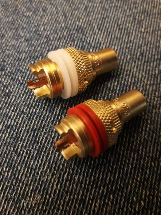 Разьем RCA . pair . левы-правый . тефлон PTFE бренд CMC