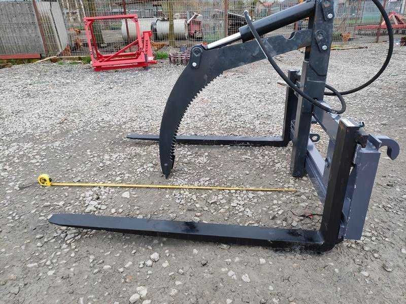 PROMOCJA-chwytak do kłód bel drzewa-na ramkę paleciaka-SZEROKO otwiera