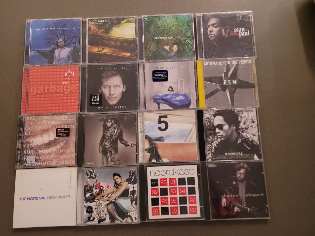 16 cds de música