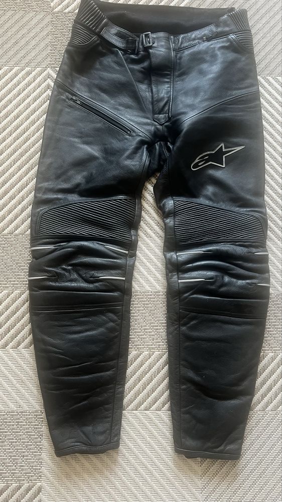 Шкіряні мотоштани Alpinestars(Теляча шкіра)
