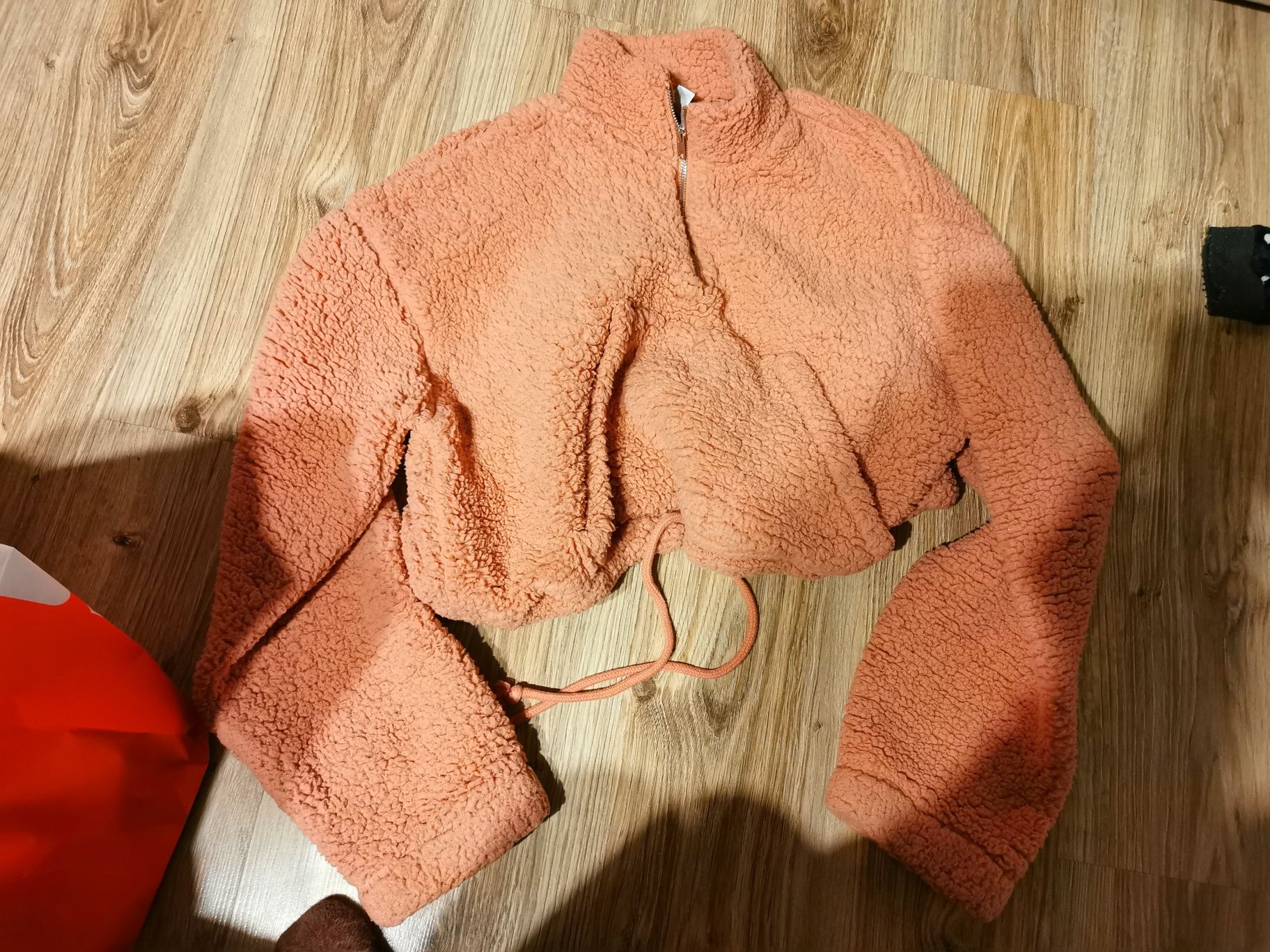 Bluza alpaka ze ściągaczem
