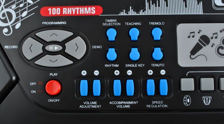 Keyboard - organy elektroniczne 54 klawisze K8238 mikrofon zasilacz