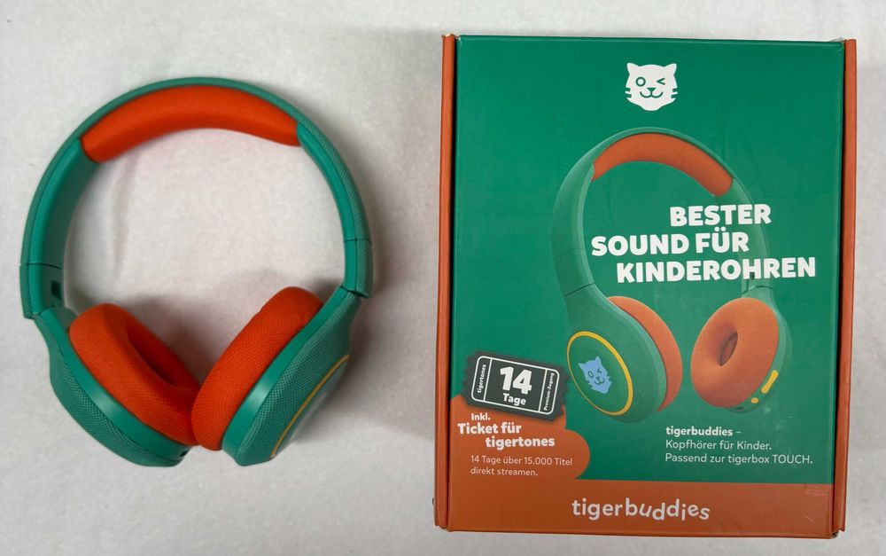 Słuchawki bezprzewodowe nauszne TigerBuddies BTH2/001/10