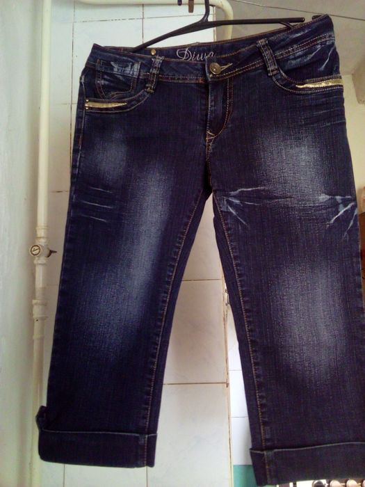Продам джинсові бріджи