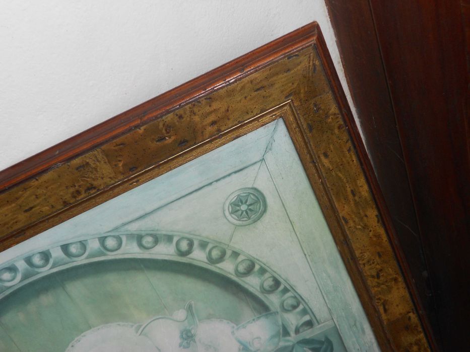 Moldura quadro antiga vintage grande