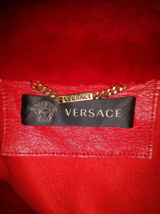 Дублёнка  Версаче! Оригинал .Дорогая роскошь !