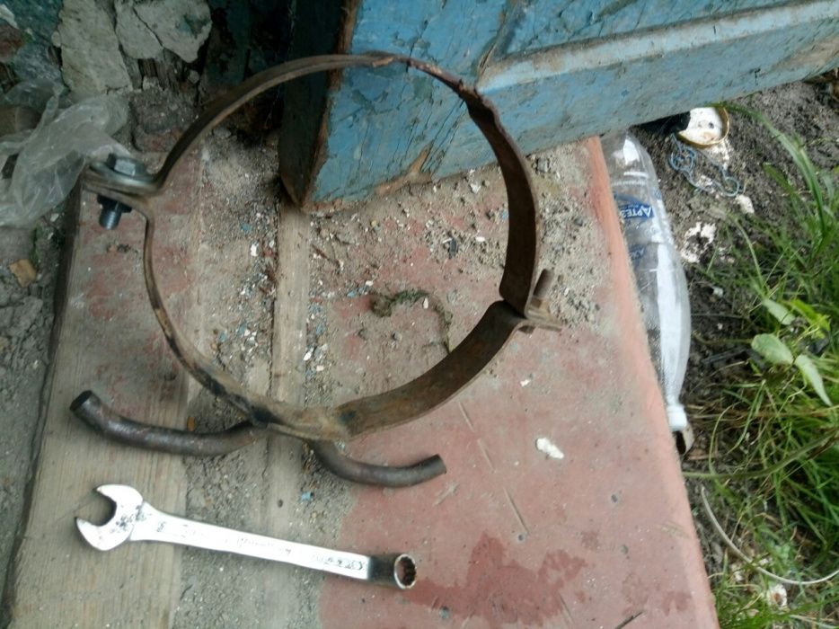 хомут глушителя газели