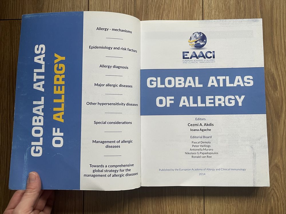 Global atlas of allergy. EAACI. Alergologia