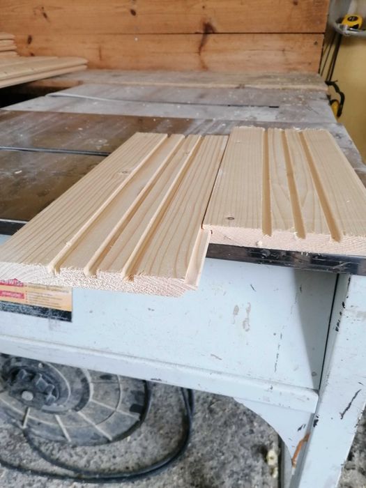 Deska elewacyjna Boazeria Podbitka deska strugana kantowka listwa