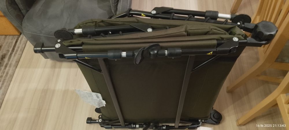 Łóżko składane karpiowe