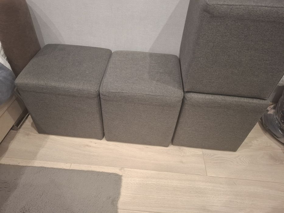 Pufki bez śladów użytkowania