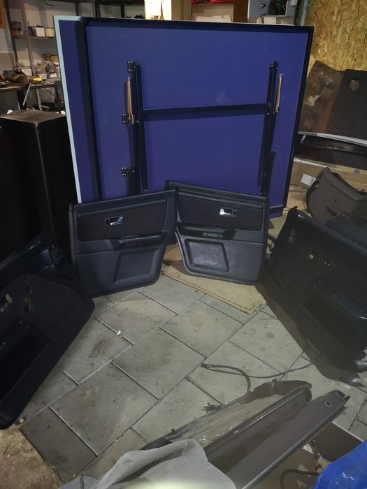 Audi 80 b4 boczki tapicerka drzwi elektryczne szyby