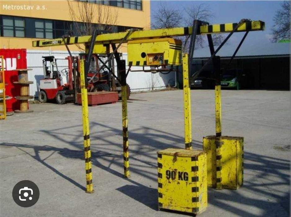 АРЕНДА будівельний міні кран або кран у вікно і на кришу OPOP svk 250