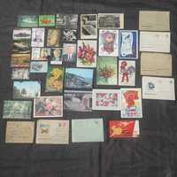 Календарики, открытки, конверты, все комплектом
