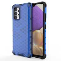 Etui Pancerny Honeycomb do Samsung Galaxy A13 5G, Niebieskie