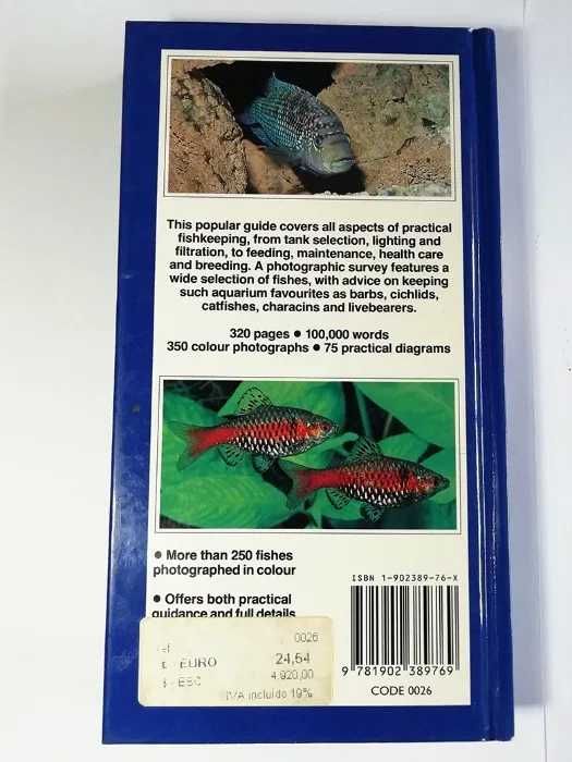 Livro Peixes de Aquário tropicais