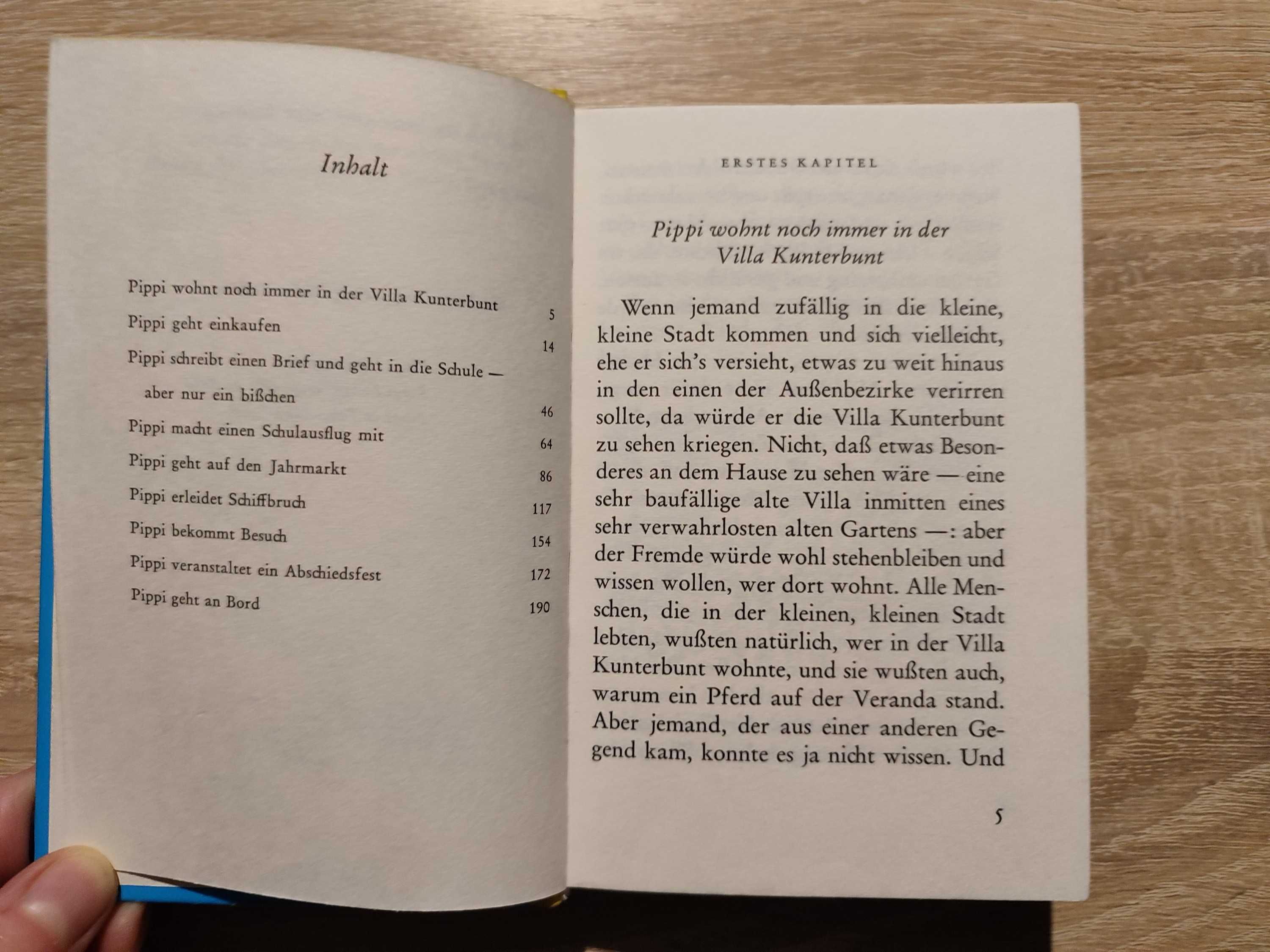 Pippi Langstrumpf geht an Bord Astrid Lindgren po niemiecku niemiecki