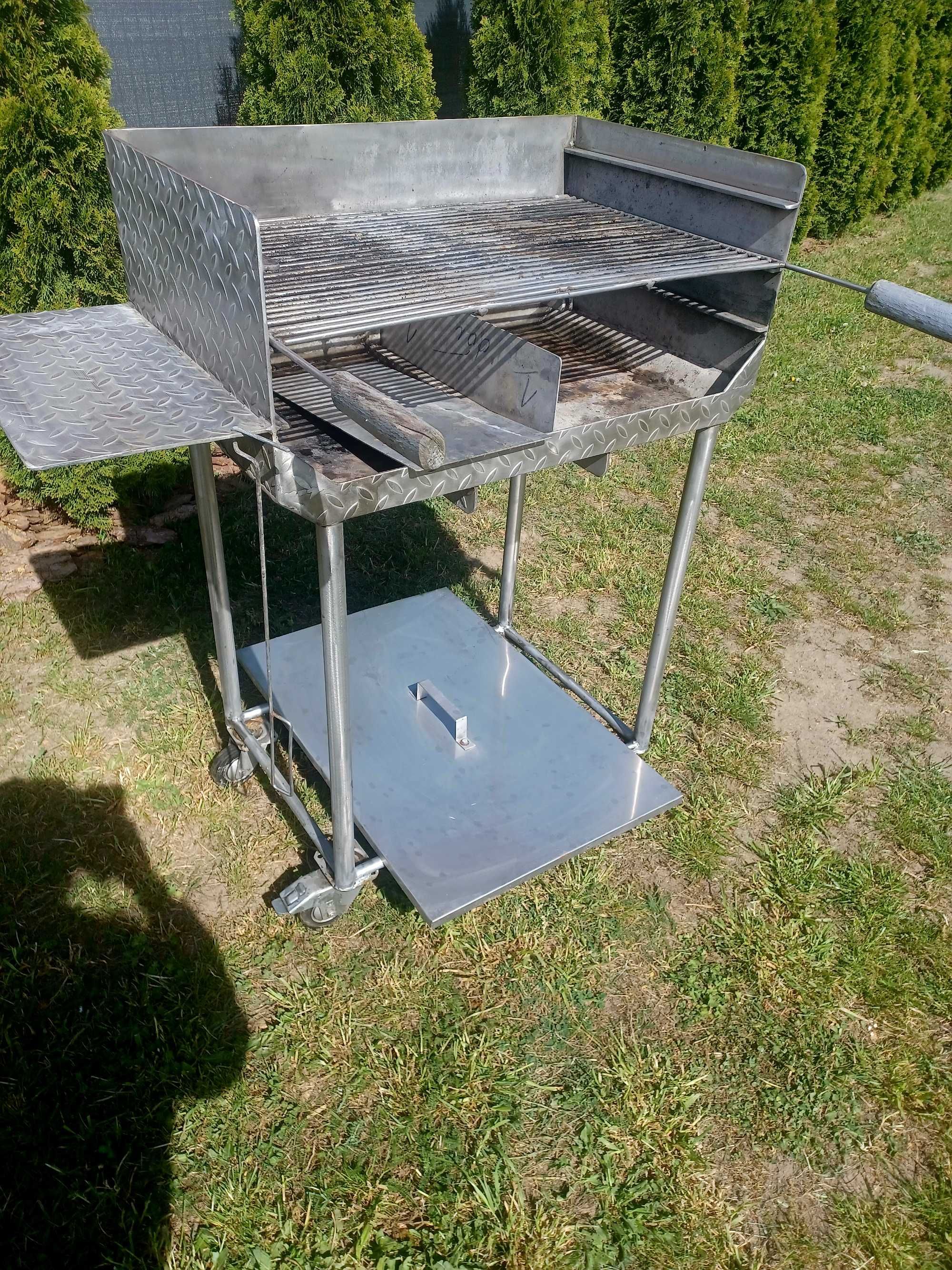 Grill stal nierdzewna